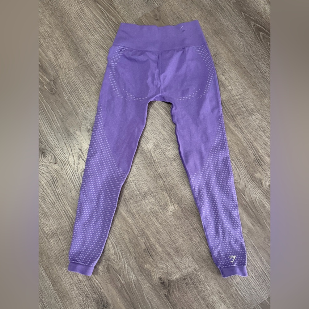 Gymshark Lavender Seamless Leggings - Picture 4 of 4